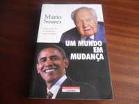 "Um Mundo em Mudança" de Mário Soares - 1ª Edição de 2009