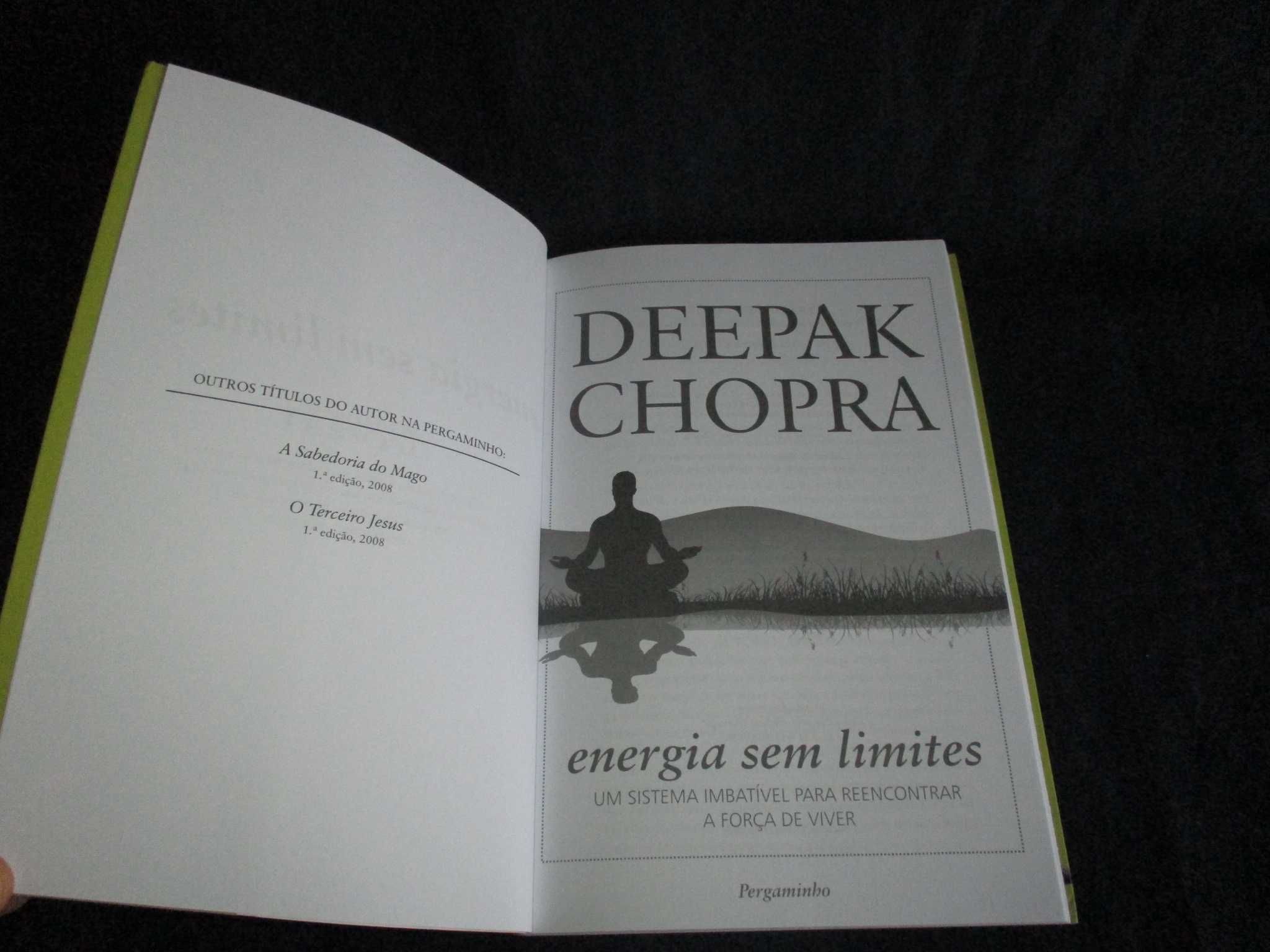 Livro Energia sem Limites Deepak Chopra