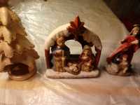 Ozdoby figurki- świąteczne: 3 sztuki