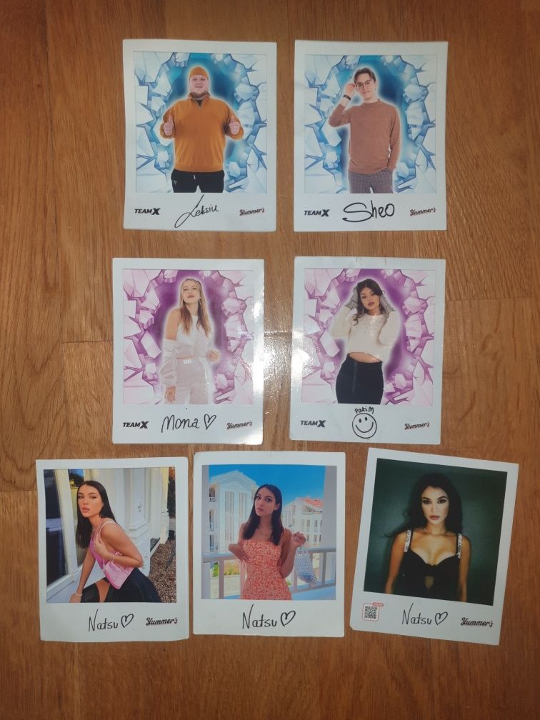 Polaroid teamx zdjecie autograf