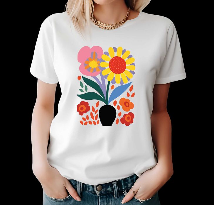 Boho koszulka, koszulka wakacje Boho koszulka na lato, Boho Styl