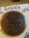 Angola 1814 - 1 Macuta - D. João Principe Regente