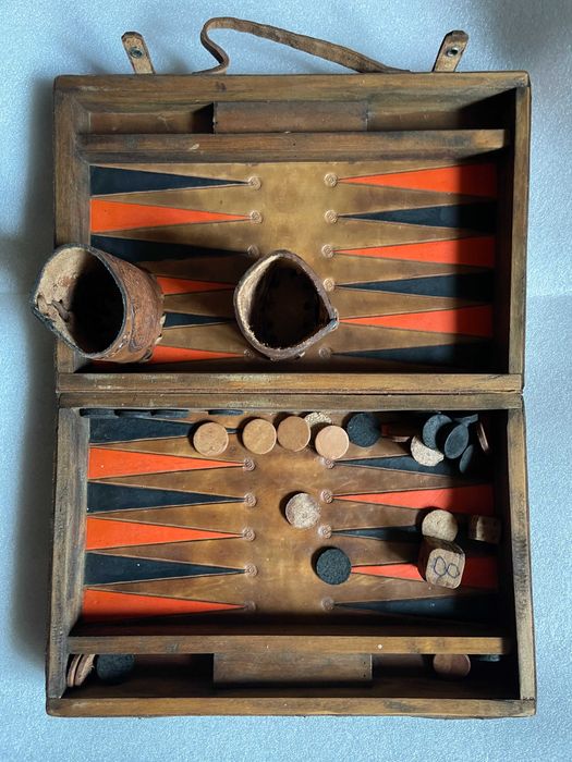 Нарди ВТК Мексика, нарды ИТК Мексика, 85 % шкіра, 15 % дерево