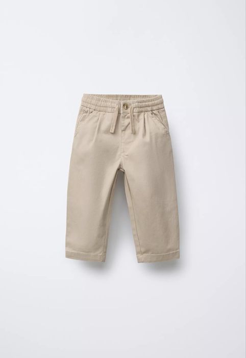 Набір ZARA льняна рубашка і чіноси для хлопчика 86 розміру