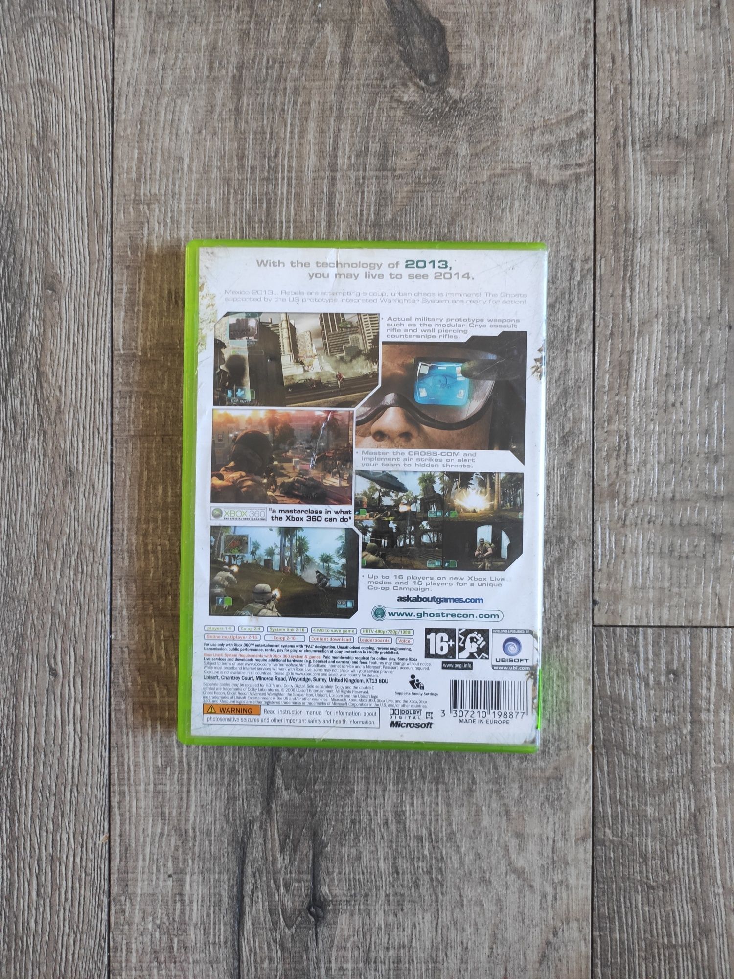 Gra Xbox 360 Tom Clancy's Ghost Recon Advanced Warfighter Wysyłka OLX