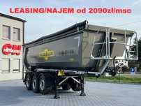 Humbaur Wywrotka stalowa 24-27m3 HARDOX  NOWA 24-27 m3 / HARDOX HB450 / Oś podnoszona / SAF