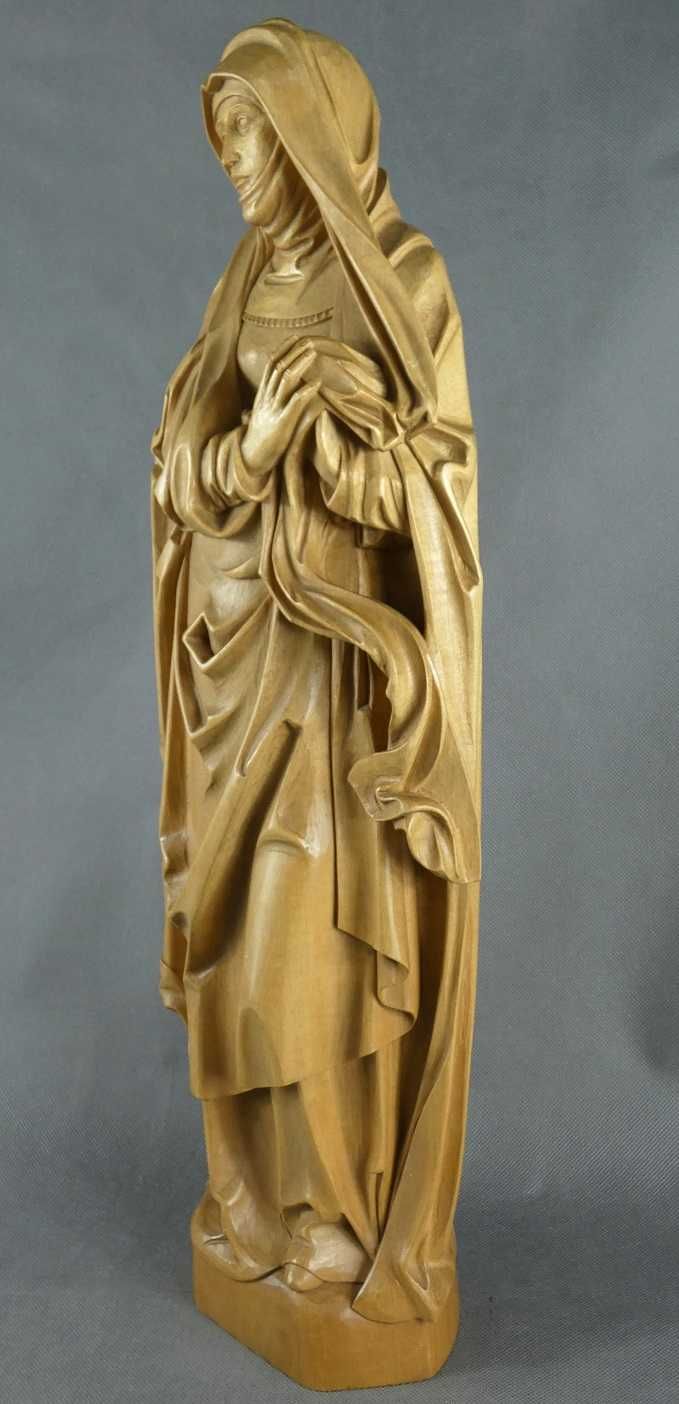Figura rzeźba MARYJA Matka Boża Bolesna drewno 61 cm Madonna
