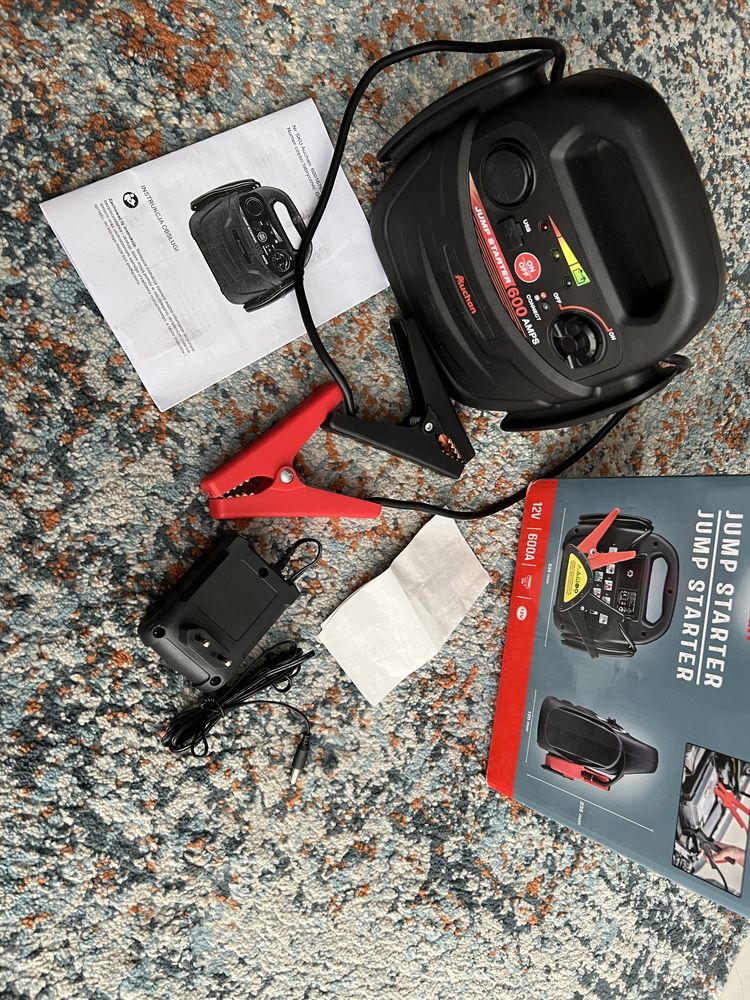 Nowy Rozrusznik/Booster/Jump Starter Auchan GM035 – 12V(z paragonem)