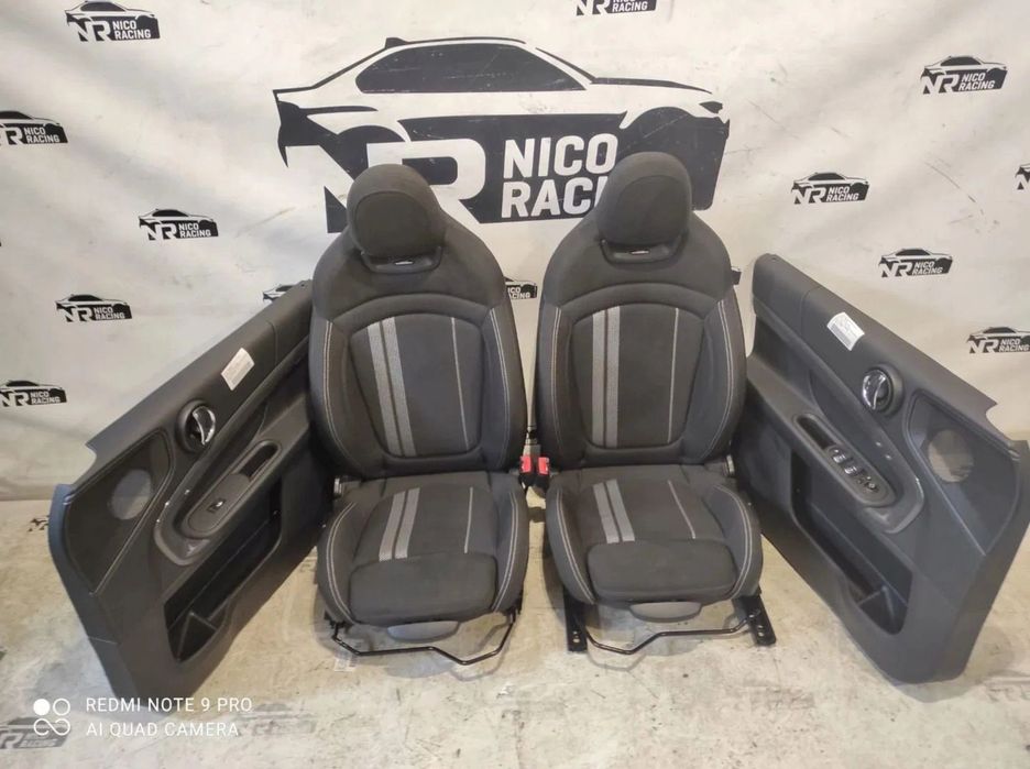 FOTELE TAPICERKA MINI COUNTRYMAN F60 JCW MANUAL