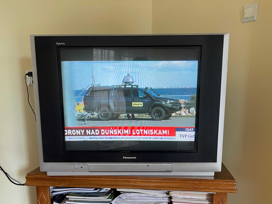 Panasonic 29 cali – super, sprawny, oglądanie TV, retro granie