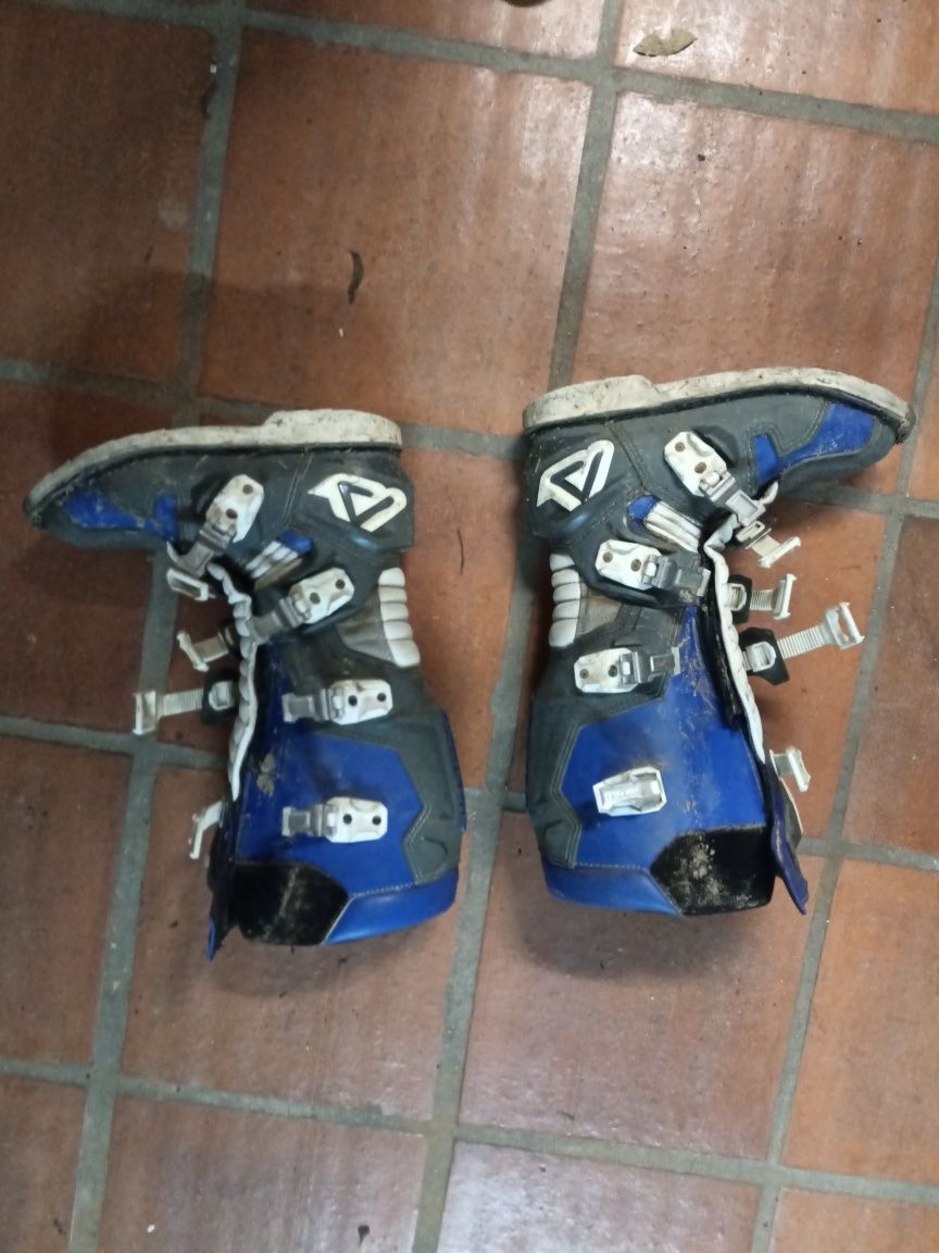 Botas Acerbis Motocross/ Enduro (tamanho 42)