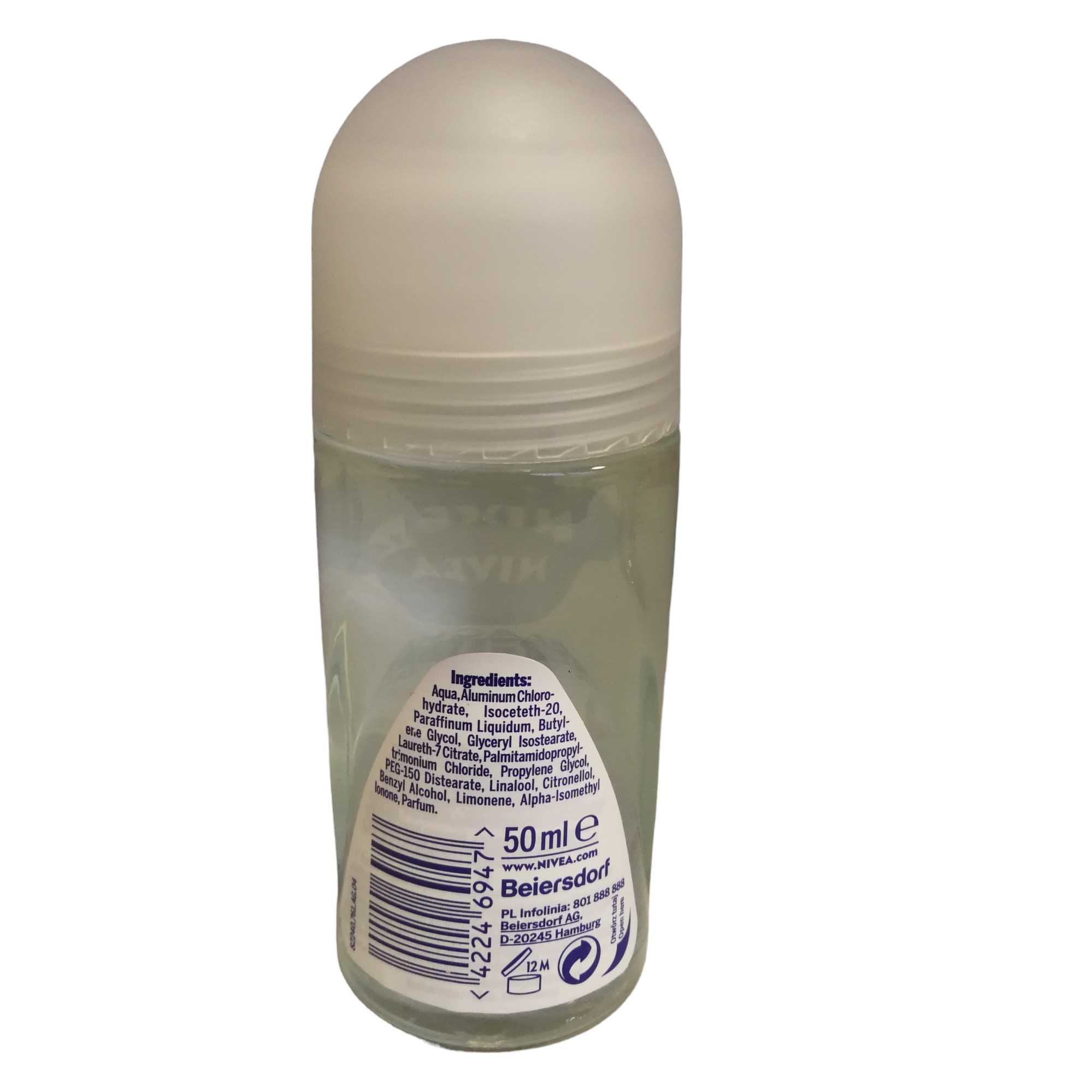 NIVEA Black & White Clear roll-on Antyperspirant 50ML