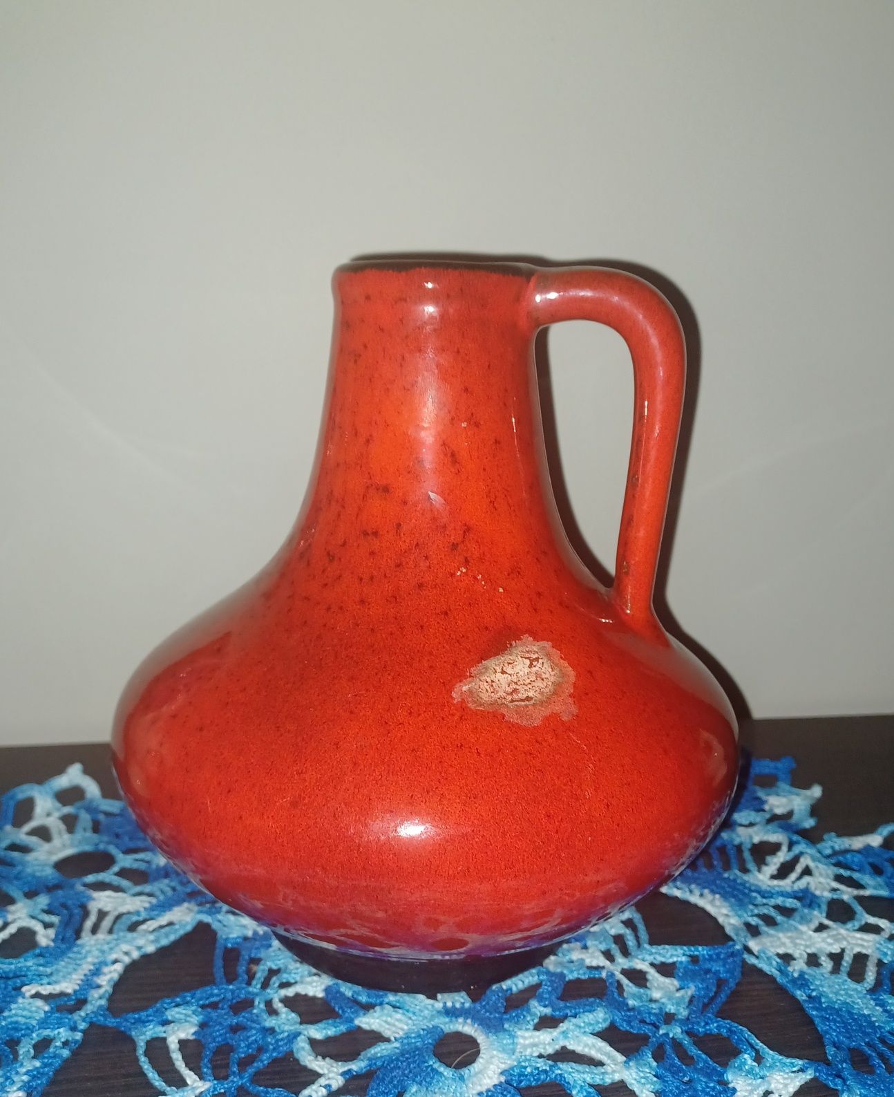 Wazon ceramiczny Midcentury Fat Lava Vase / wazonik