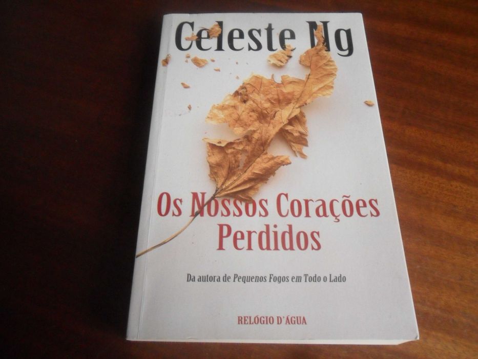 "Os Nossos Corações Perdidos" de Celeste Ng - 1ª Edição de 2022