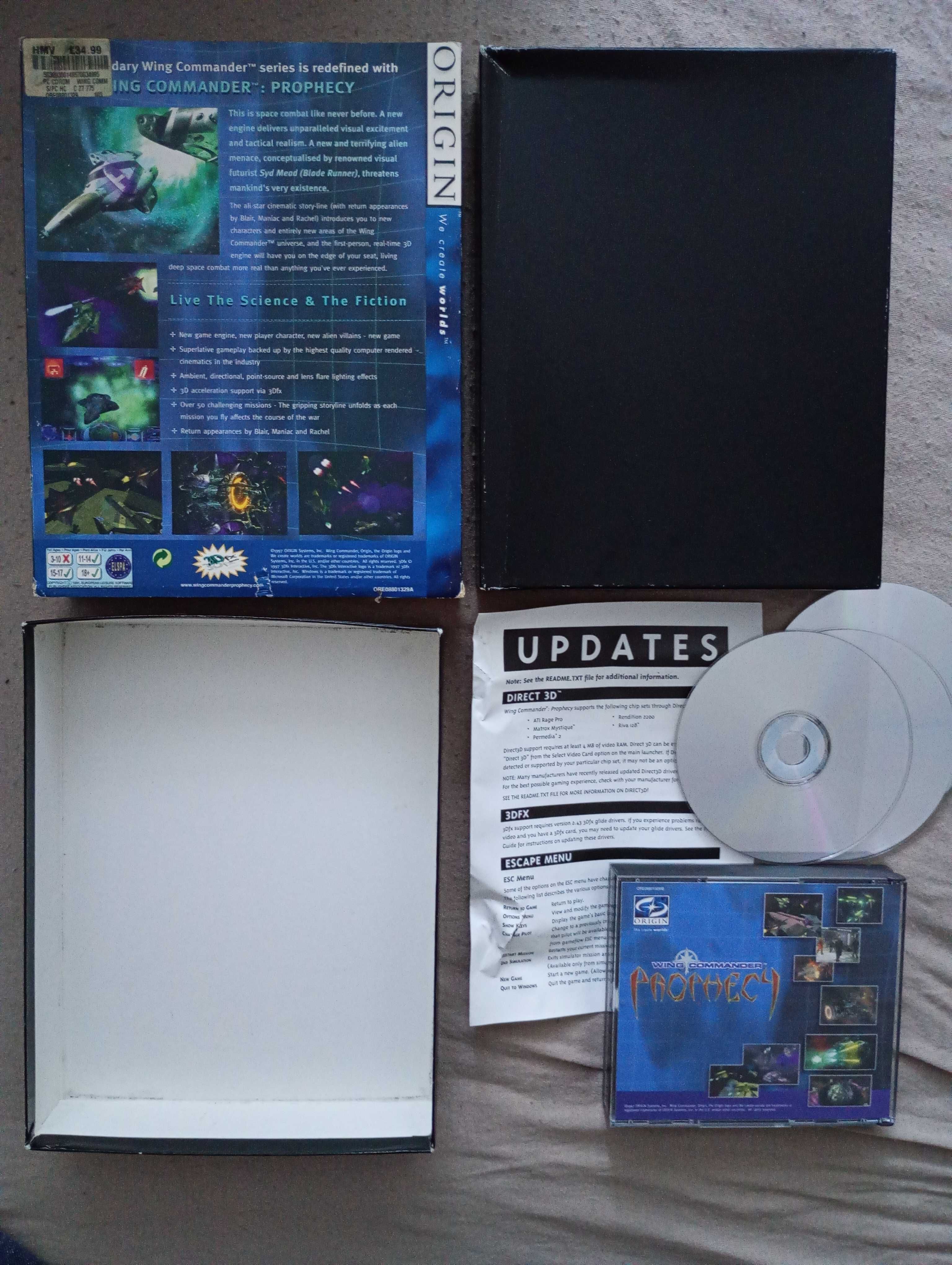 Wing Commander Prophecy PC Big Box Eng
