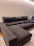 Sofa chaise-long 3 lugares grandes