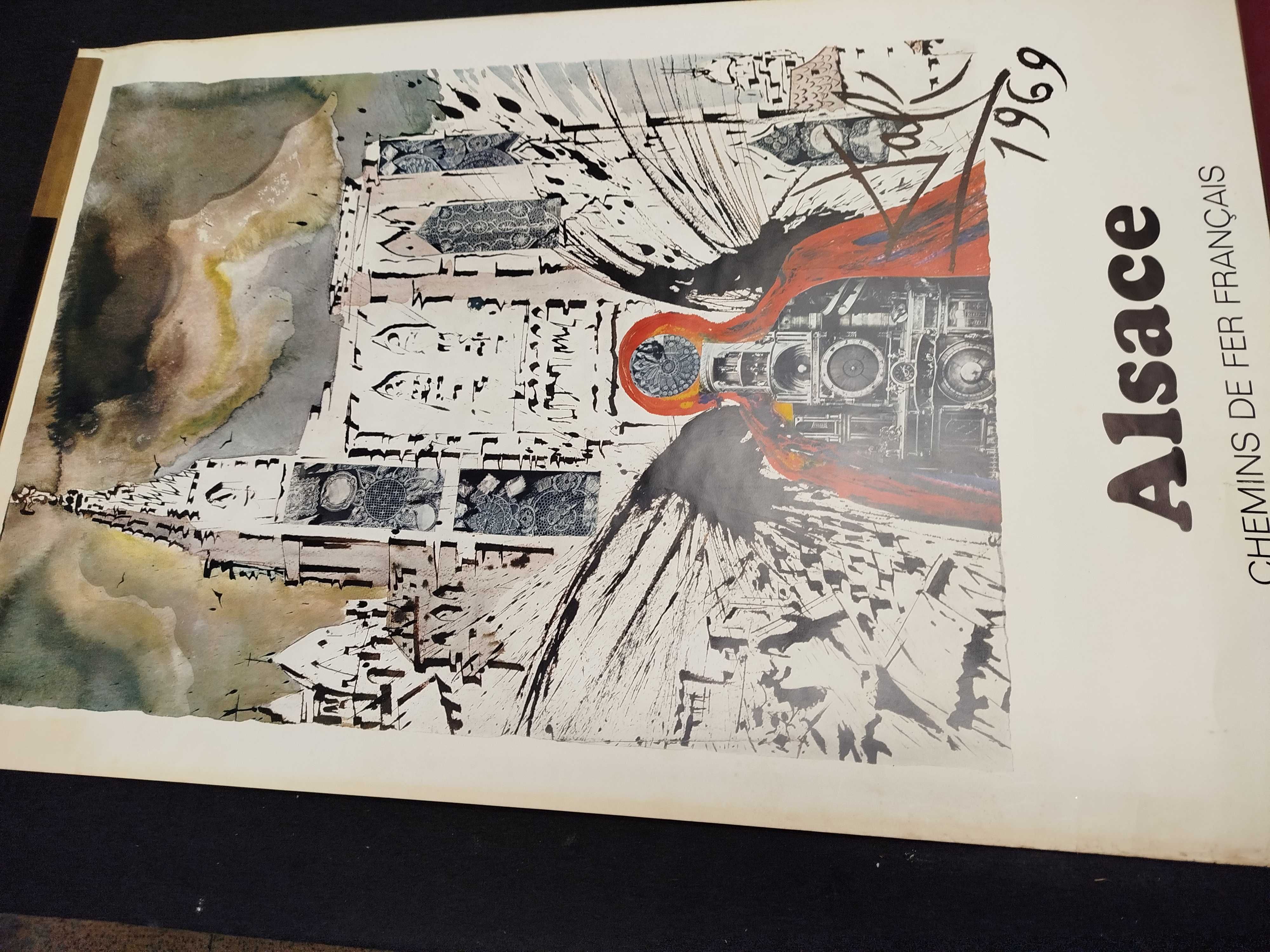 Posters Originais Sindicato dos Caminhos de Ferro Franceses anos 70