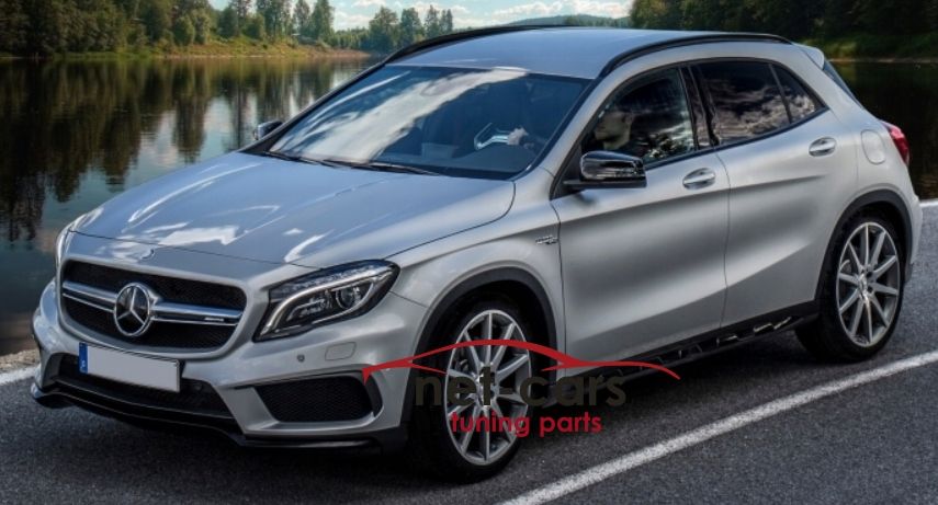 Zderzak przód MERCEDES GLA X156 -16 45 AMG Chrom