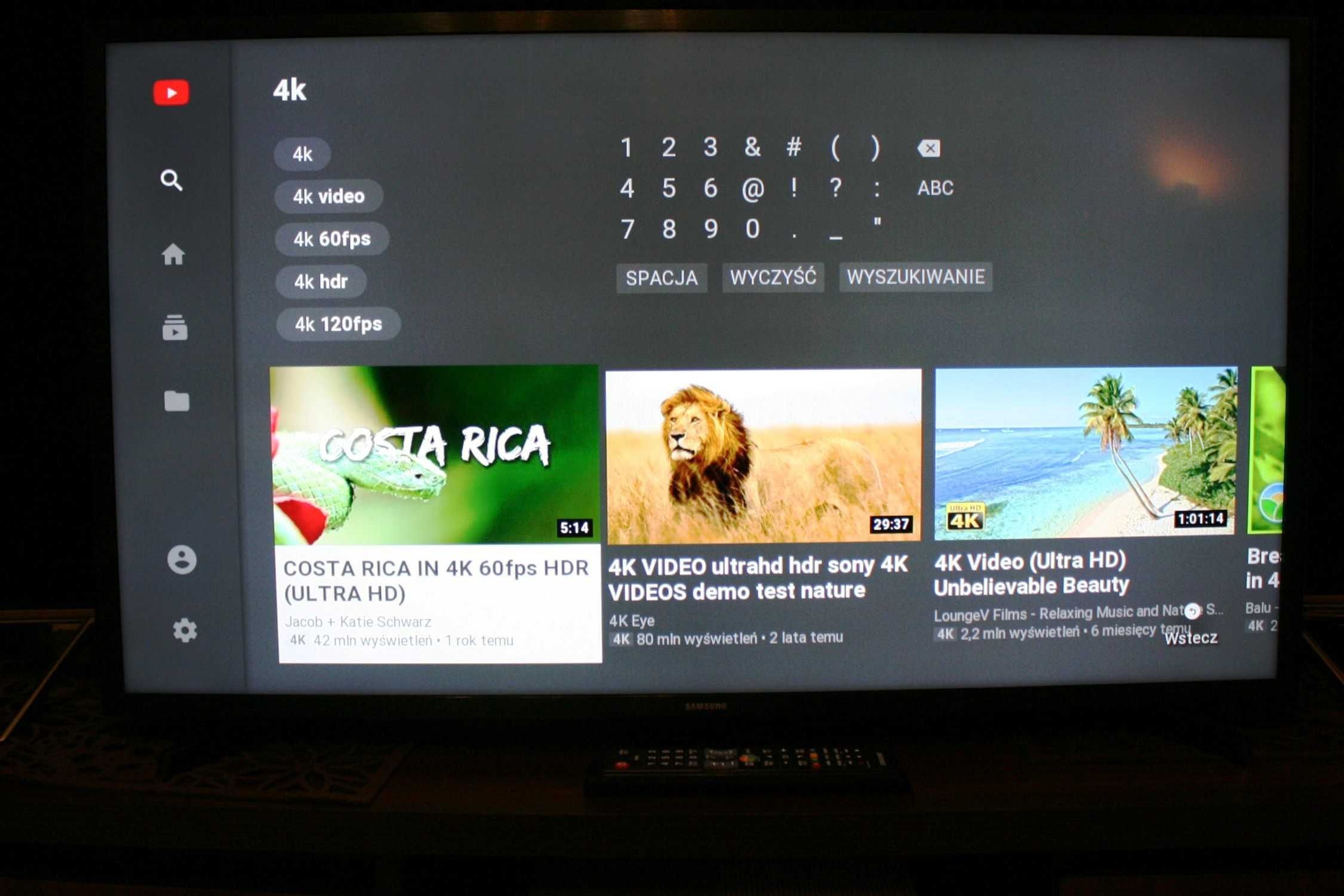 Telewizor Samsung 40 cali   WiFi   Smart TV
