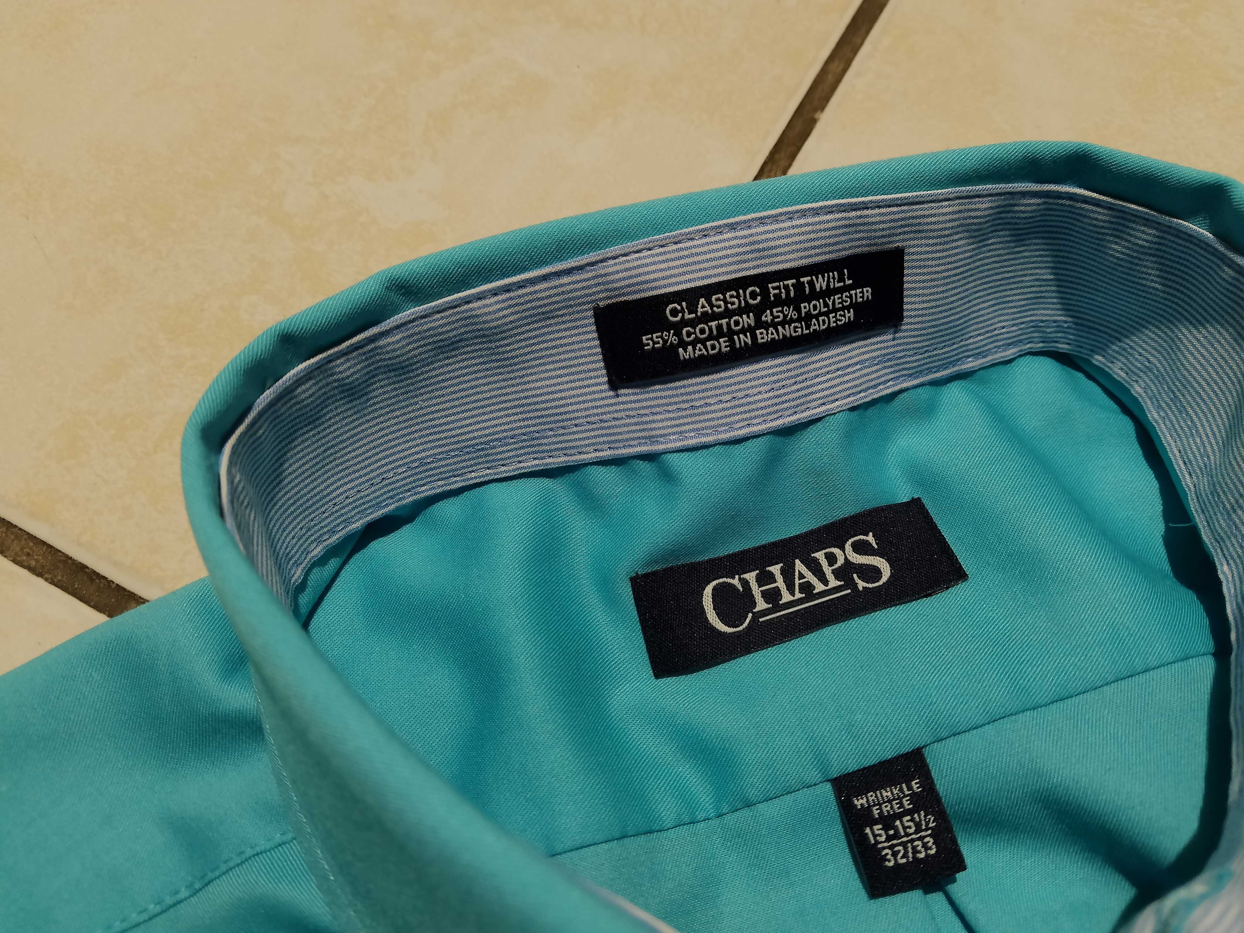 CHAPS by Ralph Lauren USA - NOWA! Markowa Koszula Męska rozmiar L
