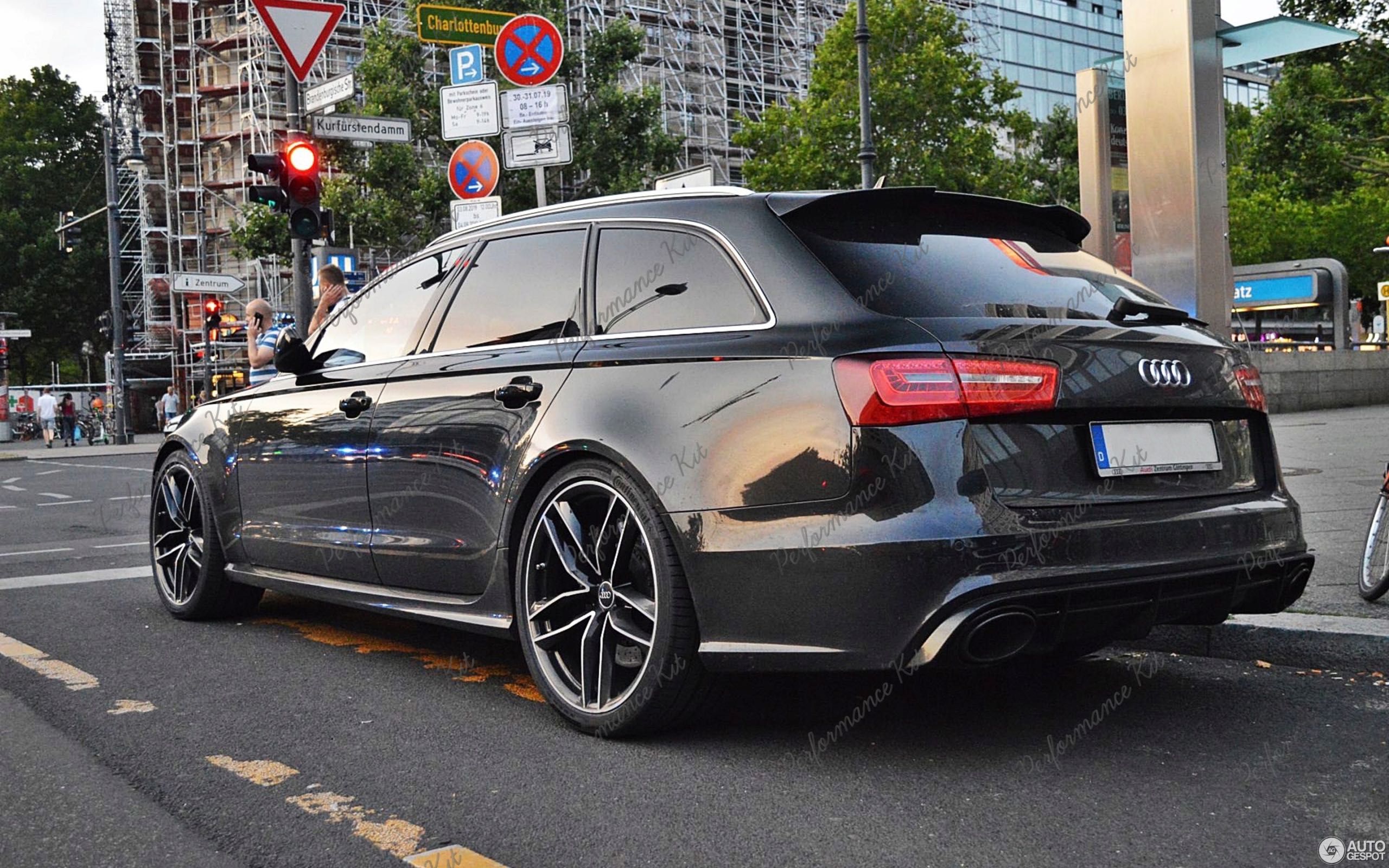 Спойлер Audi A6 C7Avant бленда козырек накладка на багажник ляду