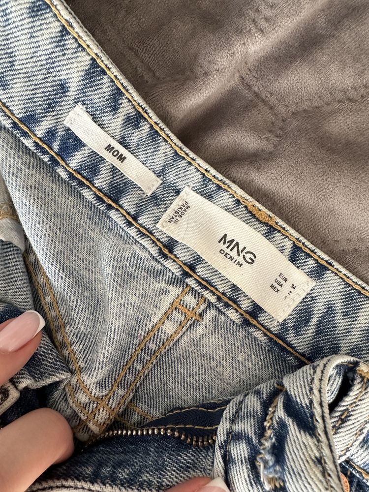 Джинсові жіночі шорти в ідеальному стані Mango хс-с