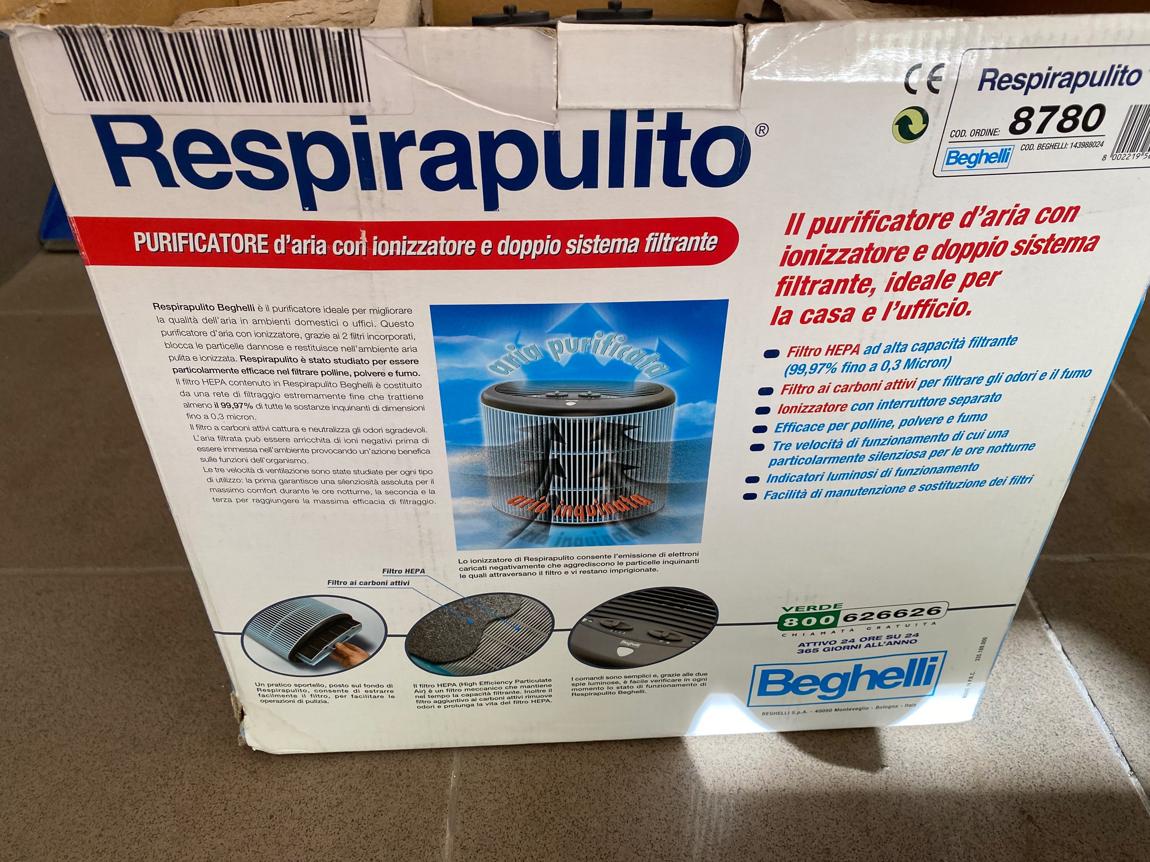 Очисник повітря Beghelli Respirapulito 8780