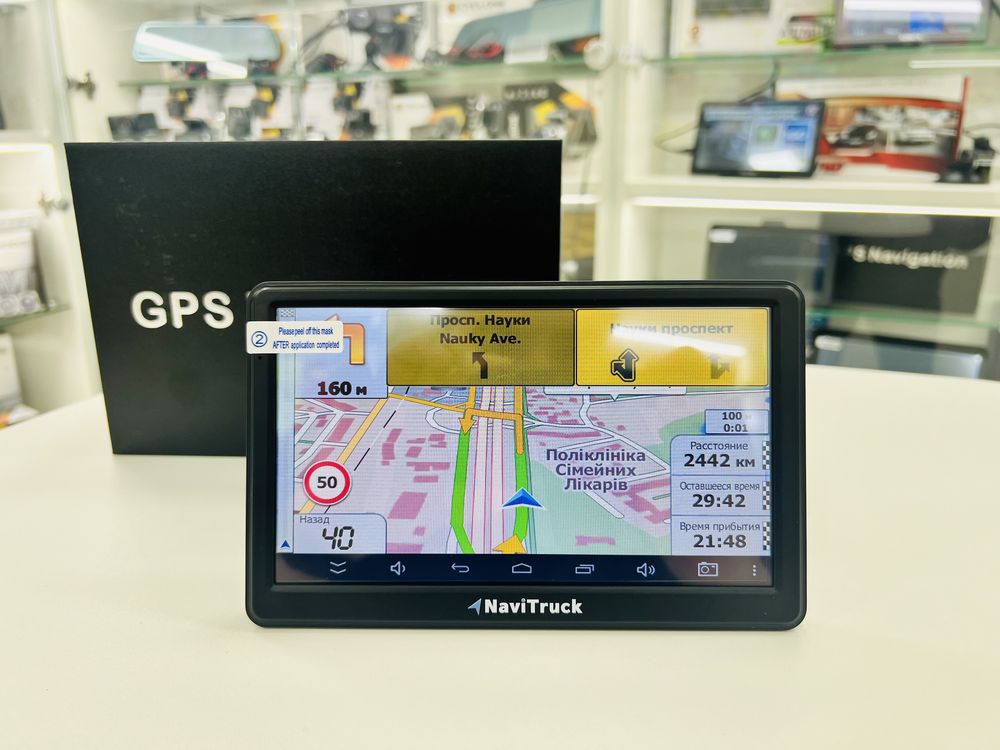 NT 790i 8GB навигатор GPS android для грузового транспорта