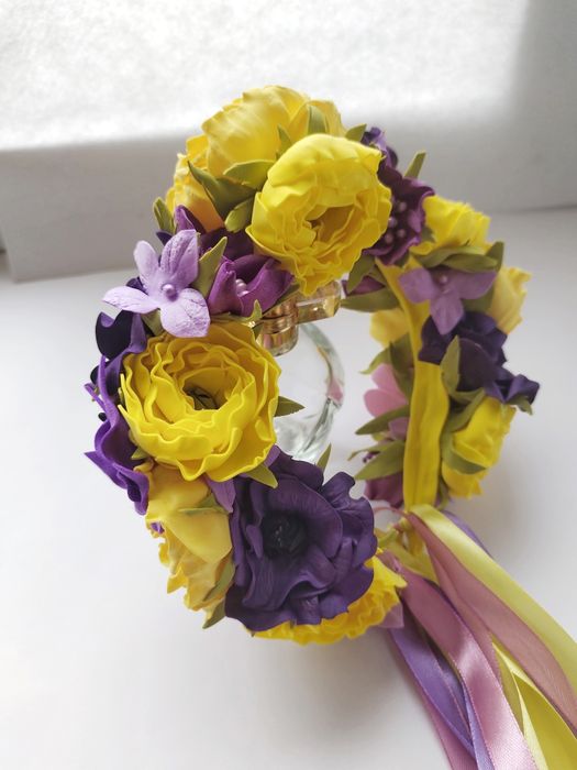 Обруч -вінок ручної роботи