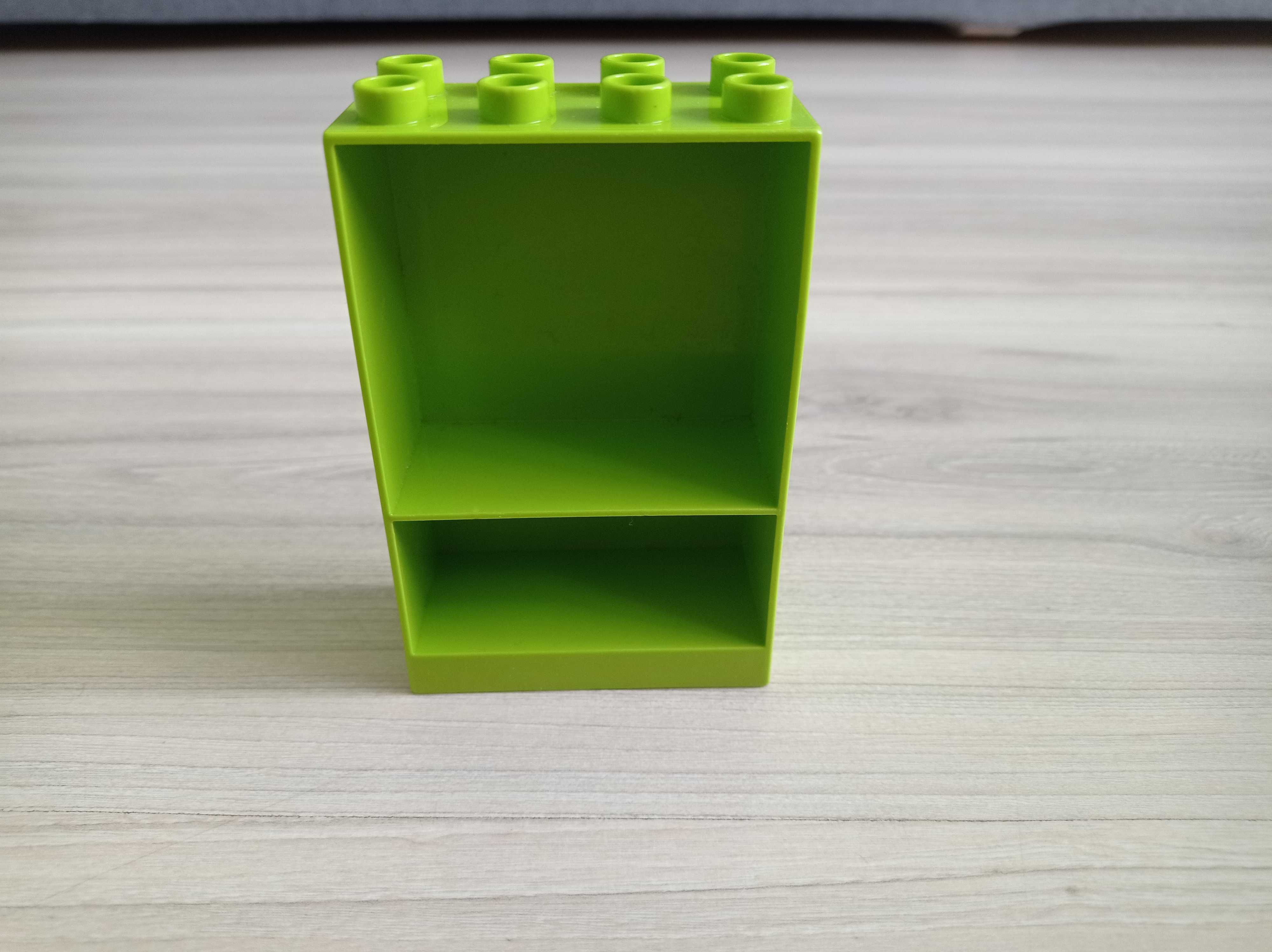 Lego Duplo 2x4 szafa, szafka - 27395 - kolor jasny zielony