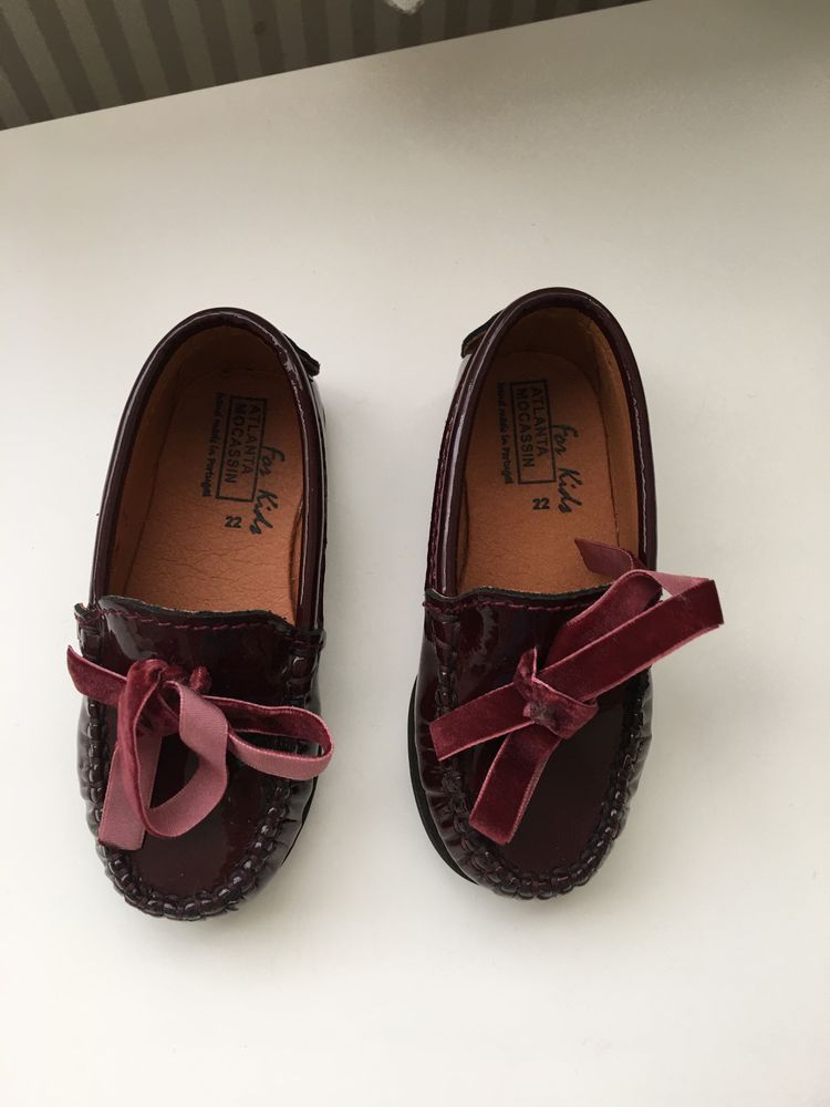 Sapato/Mocassim verniz Atlanta Novos (22) Bordeaux