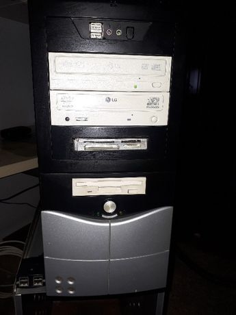 Computador, impressora e 2 monitores 19 "