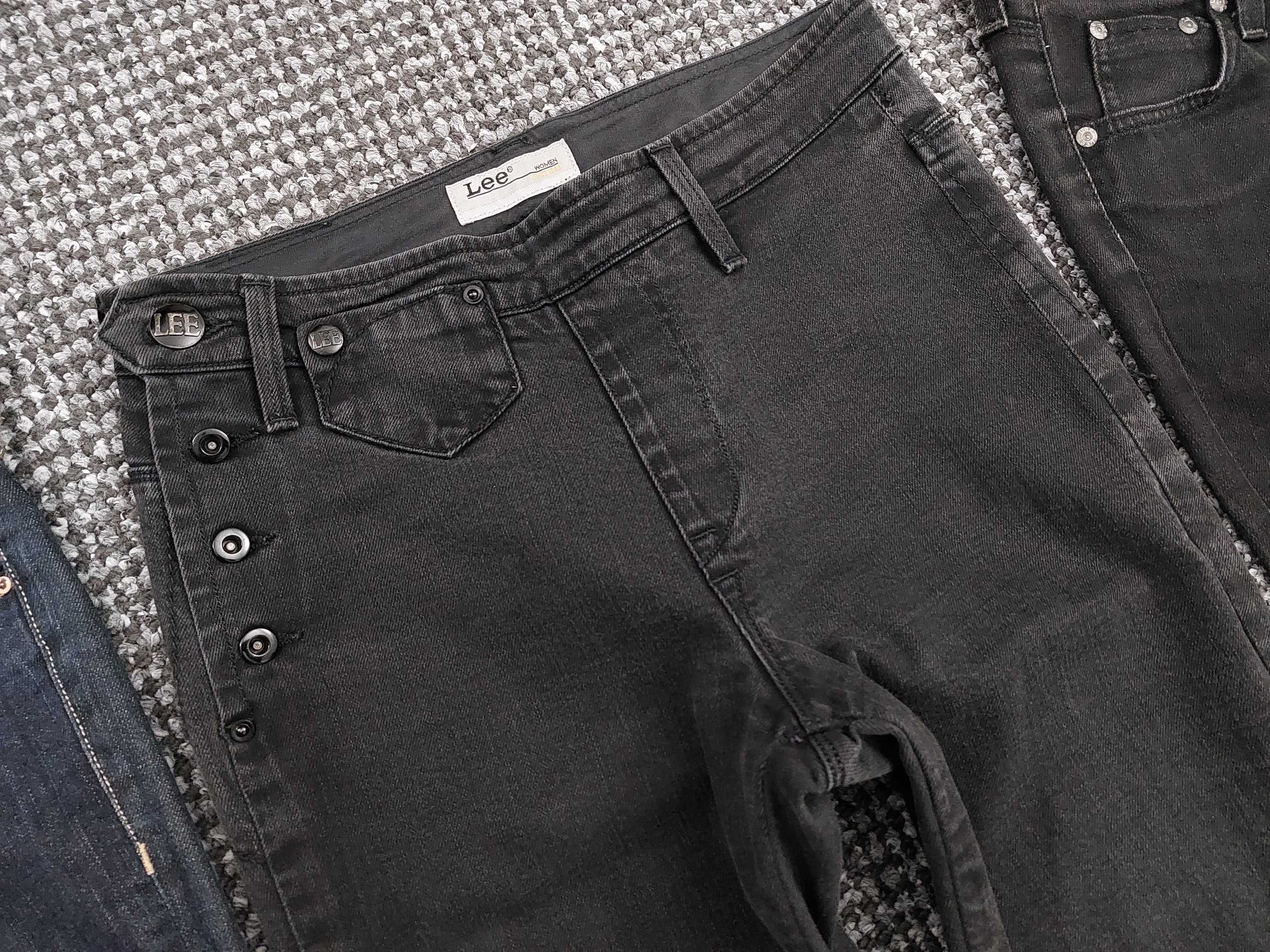 Spodnie damskie jeans Lee, H&M - 3 sztuki W26