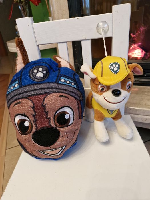 Psi Patrol - kocyk + pluszak na przyssawke