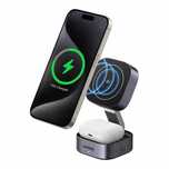 UGREEN Ładowarka Indukcyjna Apple 2W1 Qi2 - USB-C na Telefon Słuchawki