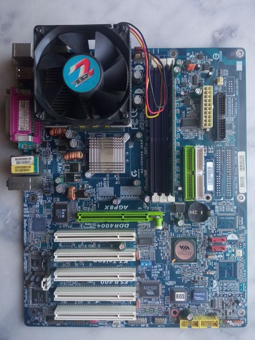 Материнская плата Gigabyte GA-7VT600-L DDR ATX и D815EEA2 / D815EPEA2