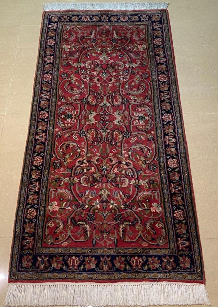 Kaszmirowy Sarough 162 # 72 Ręcznie tkany perski dywan wełniany