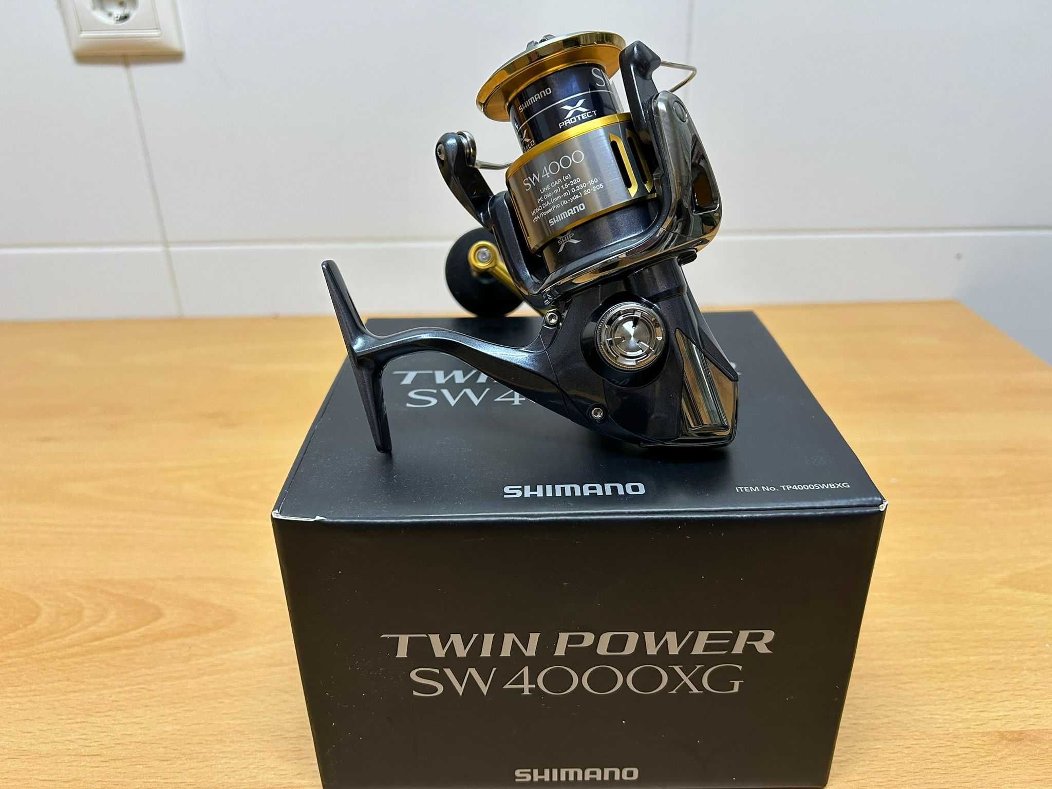 Carreto Shimano Twin Power SW 4000 XG ***NOVO***