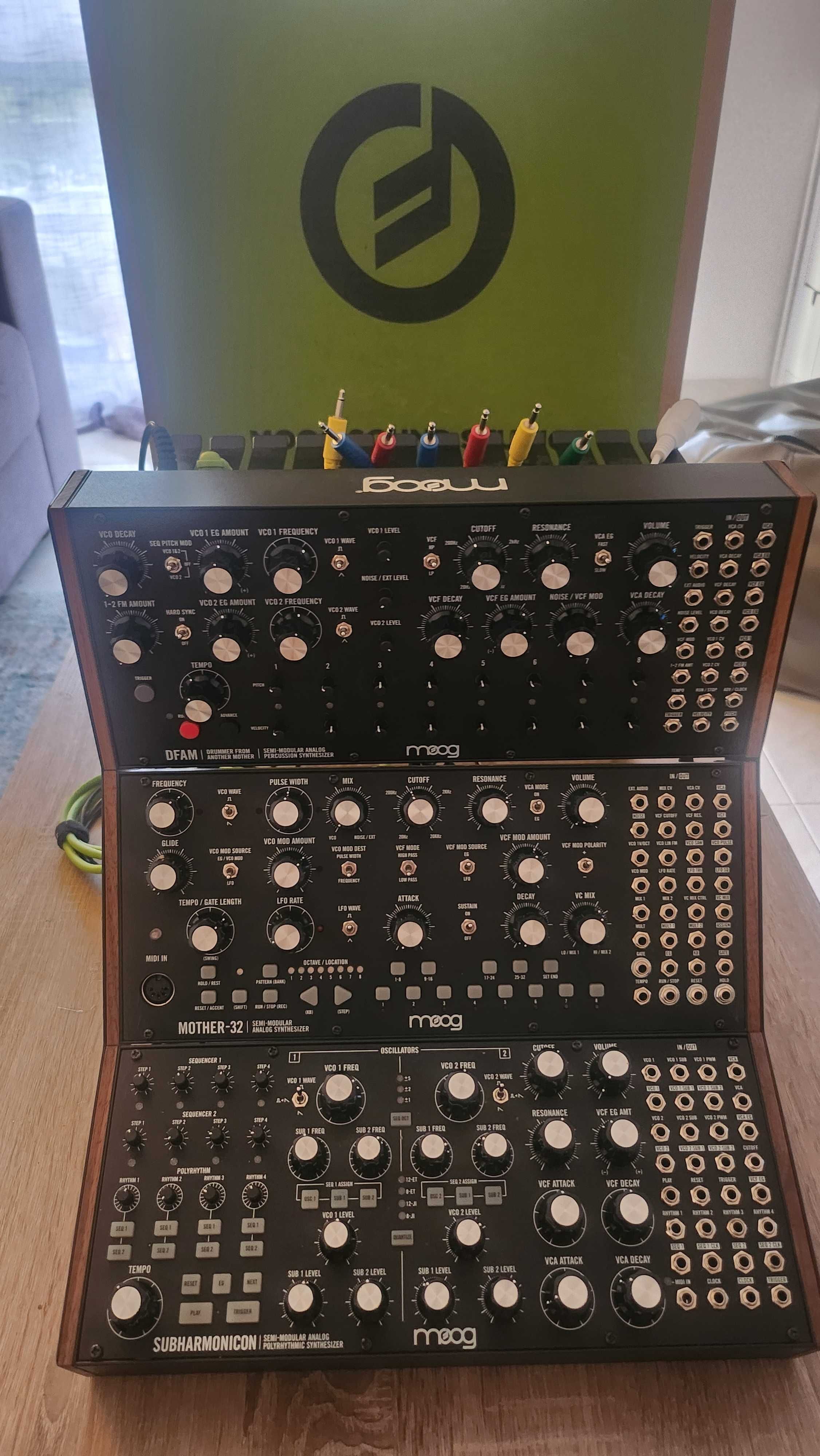 MOOG Sound Music Studio DFAM Mother32 e Subharmonicon com Garantia