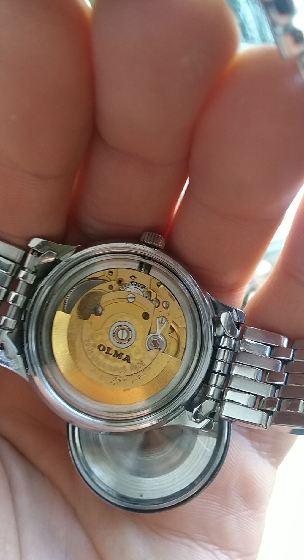 Часы швейцарские Ольма Olma с браслетом