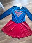 Supermanka L XL przebranie bal karnawał sukienka superwomen