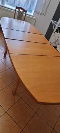 Stół rozkładany 230cm+12krzeseł