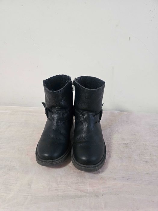 Buty zimowe skórzane Zara rozmiar 32 wkładka 21 cm