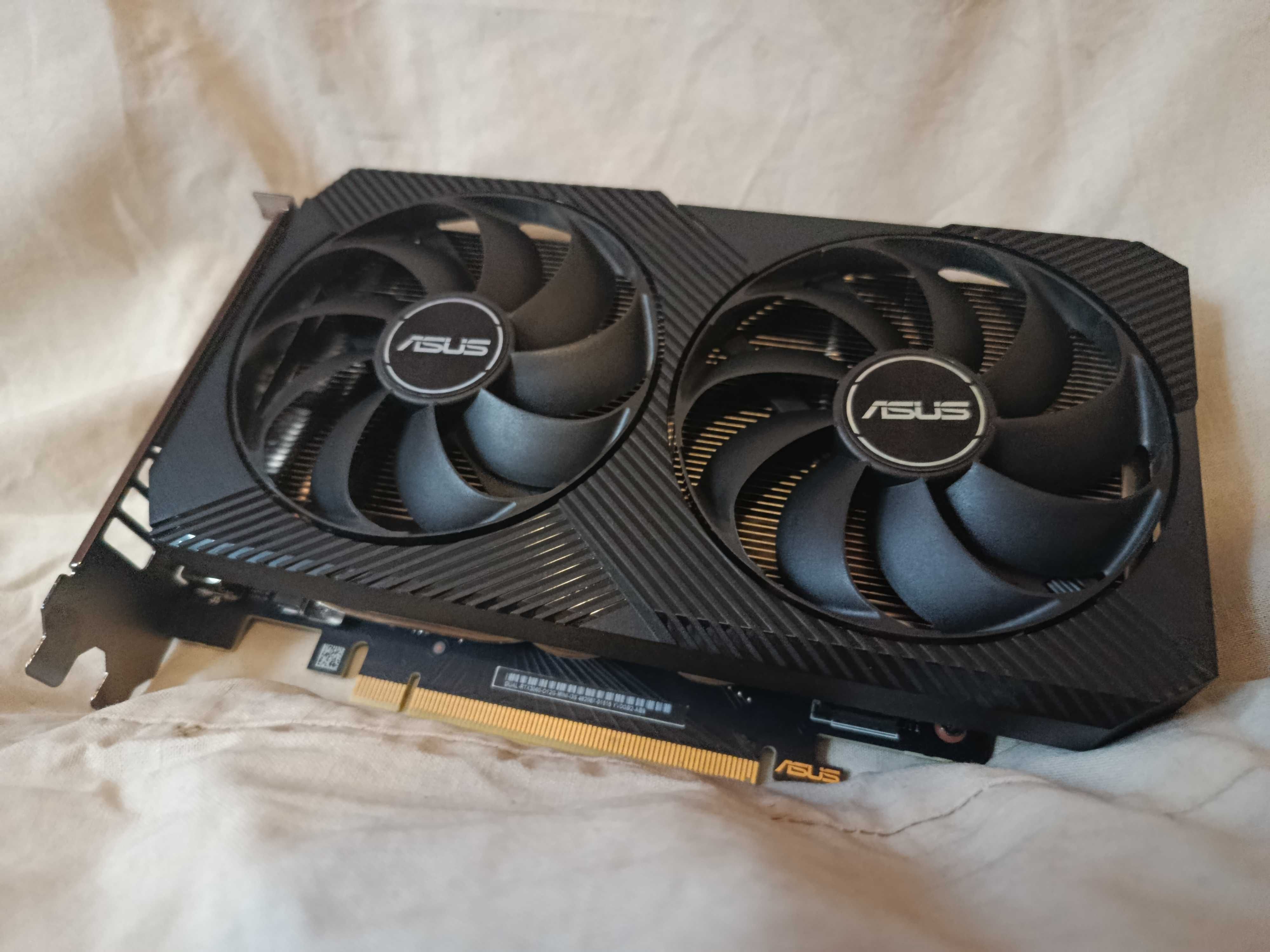 Відеокарта Asus GeForce RTX 3060 12GB GDDR6 +магнитная подставка