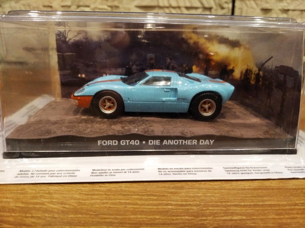 1:43 Ford GT40 James Bond 007 "Die Another Day" model