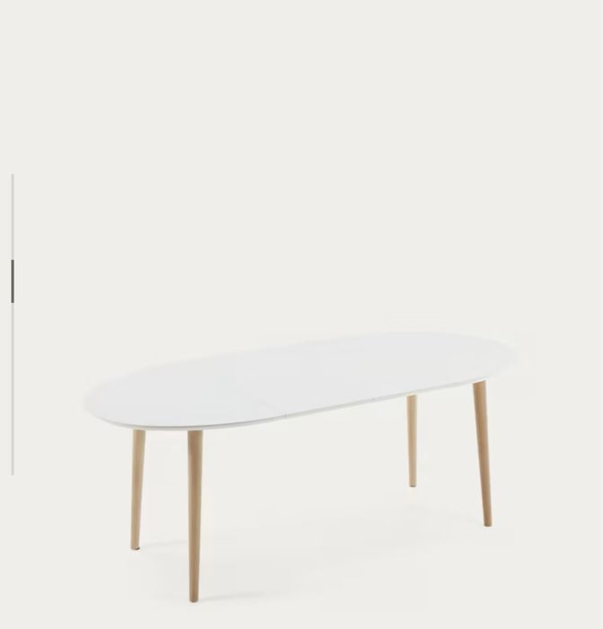 Mesa extensivel - tampo branco