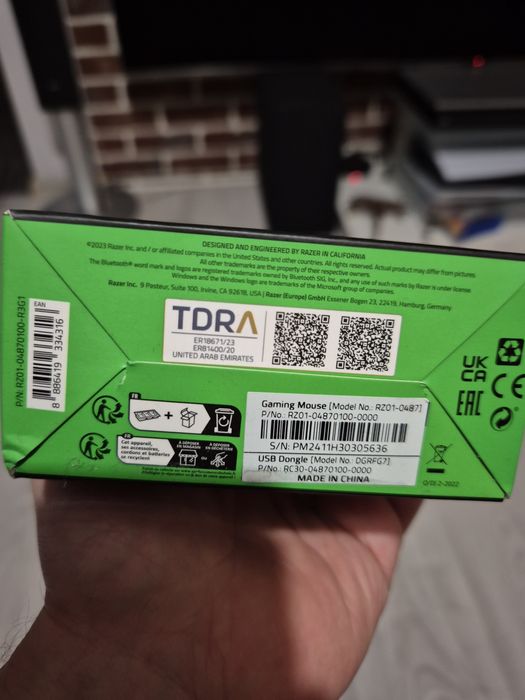 Mysz Razer Basilisk v3 bezprzewodowa - NOWA