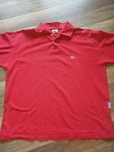 Lacoste koszulka polo L XL czerwona męska t shirt