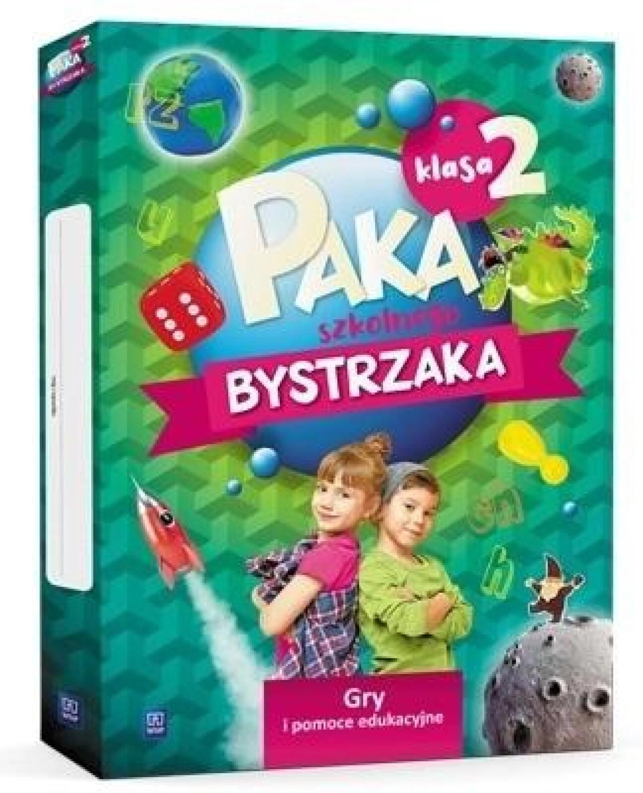 Paka szkolnego bystrzaka SP 2 Gry i pomoce edu. praca zbiorowa Rok
