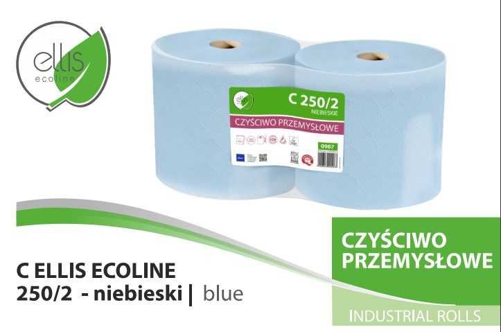 Ręcznik papierowy Czyściwo przemysłowe ELLIS ECOLINE 250/2 - 2 szt.